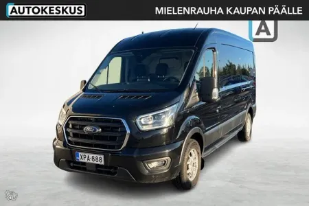 Ford Transit Van 350 2,0 TDCi 185 hv A6 Etuveto Limited L3H2 3,39 *ALV / Navi / Peruutuskamera*